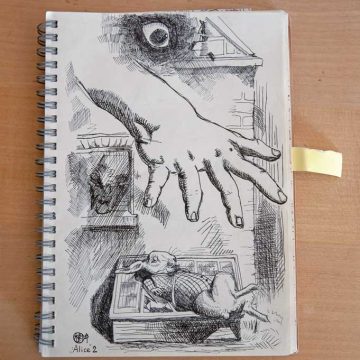 Teilnahme an Vernissage Blackbook