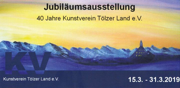Teilnahme an Vernissage Flyer